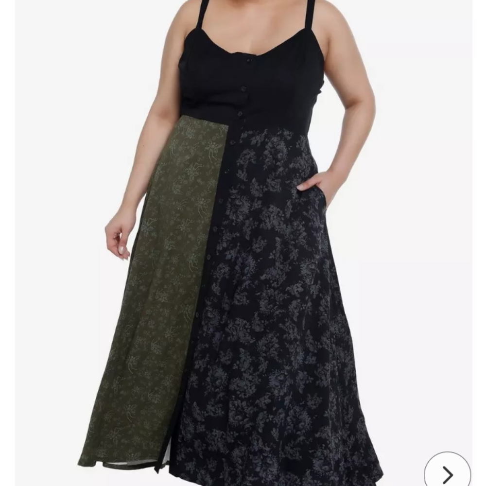 Hot topic dress with fairy skeletons